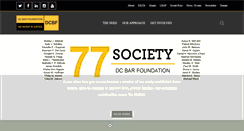 Desktop Screenshot of dcbarfoundation.org